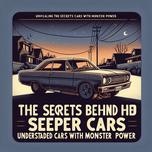 Mengungkap Rahasia Dibalik Sleeper Cars: Mobil Berwajah Sederhana dengan Tenaga Monster